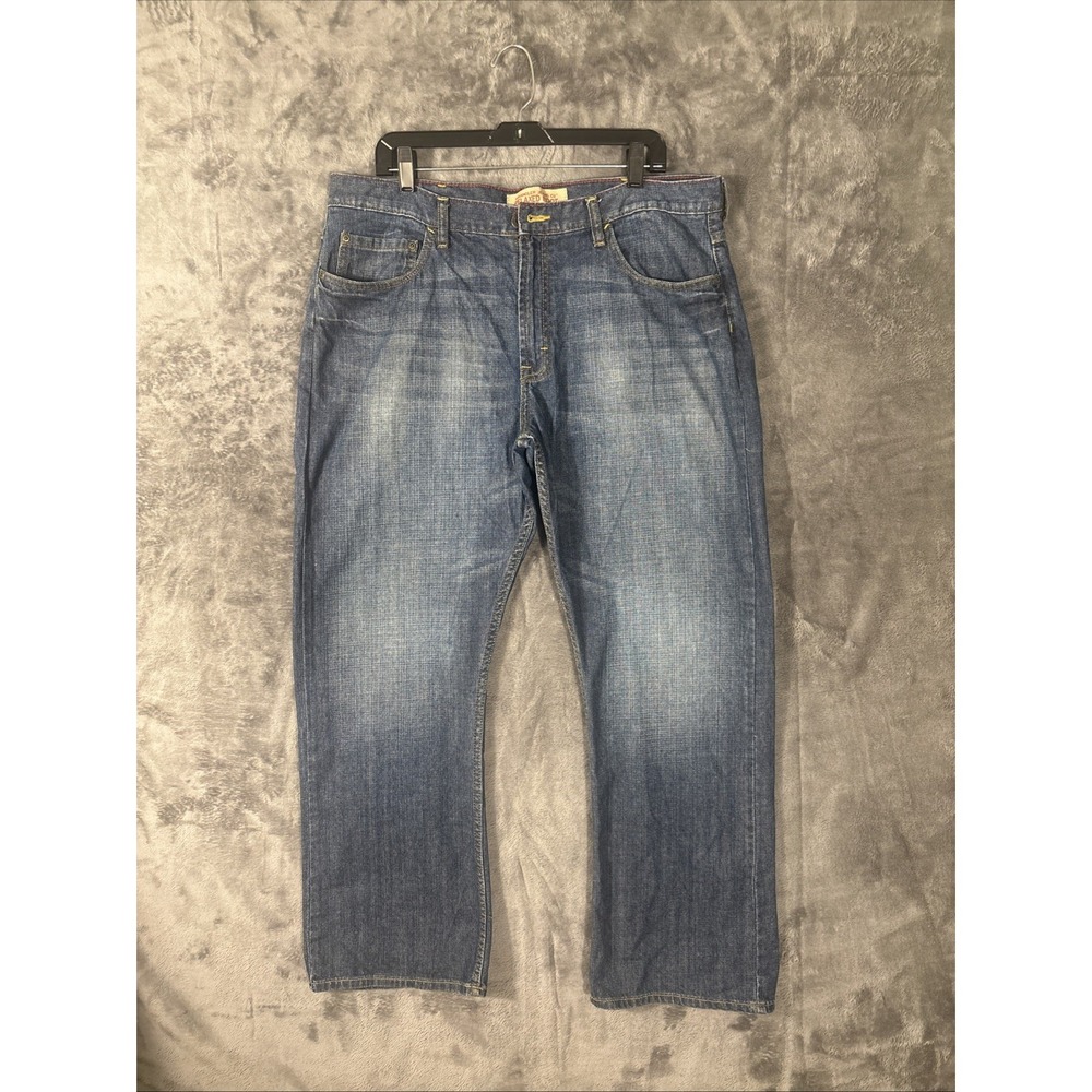 Wrangler Jeans Co Mens Relaxed Boot Cut Denim Jeans Medium Wash Blue